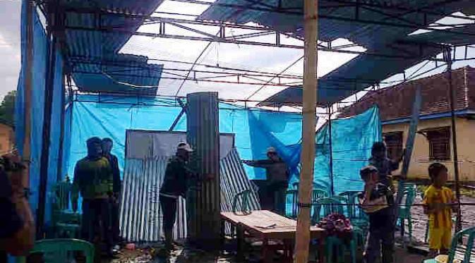 Tiga Petugas PPS Terluka di Jakarta setelah TPS Roboh